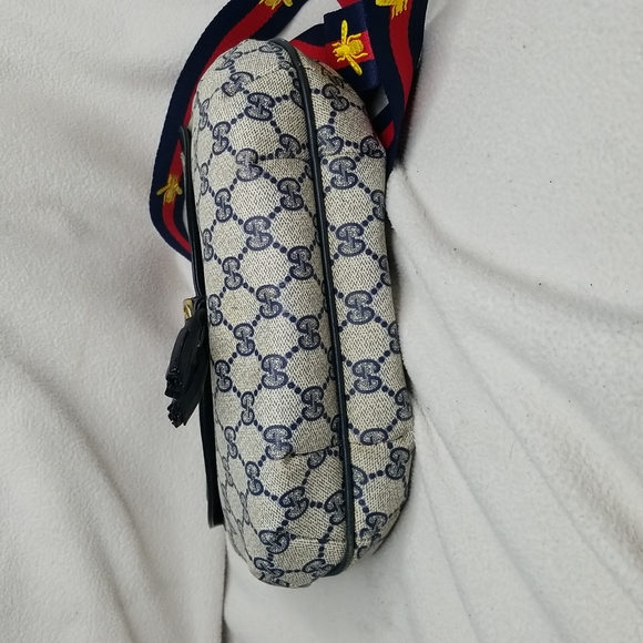 Gucci Blue and Red Crossbody Bag - Picture 9 of 13